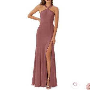 Azazie Rue Dress - A12 - Desert Rose